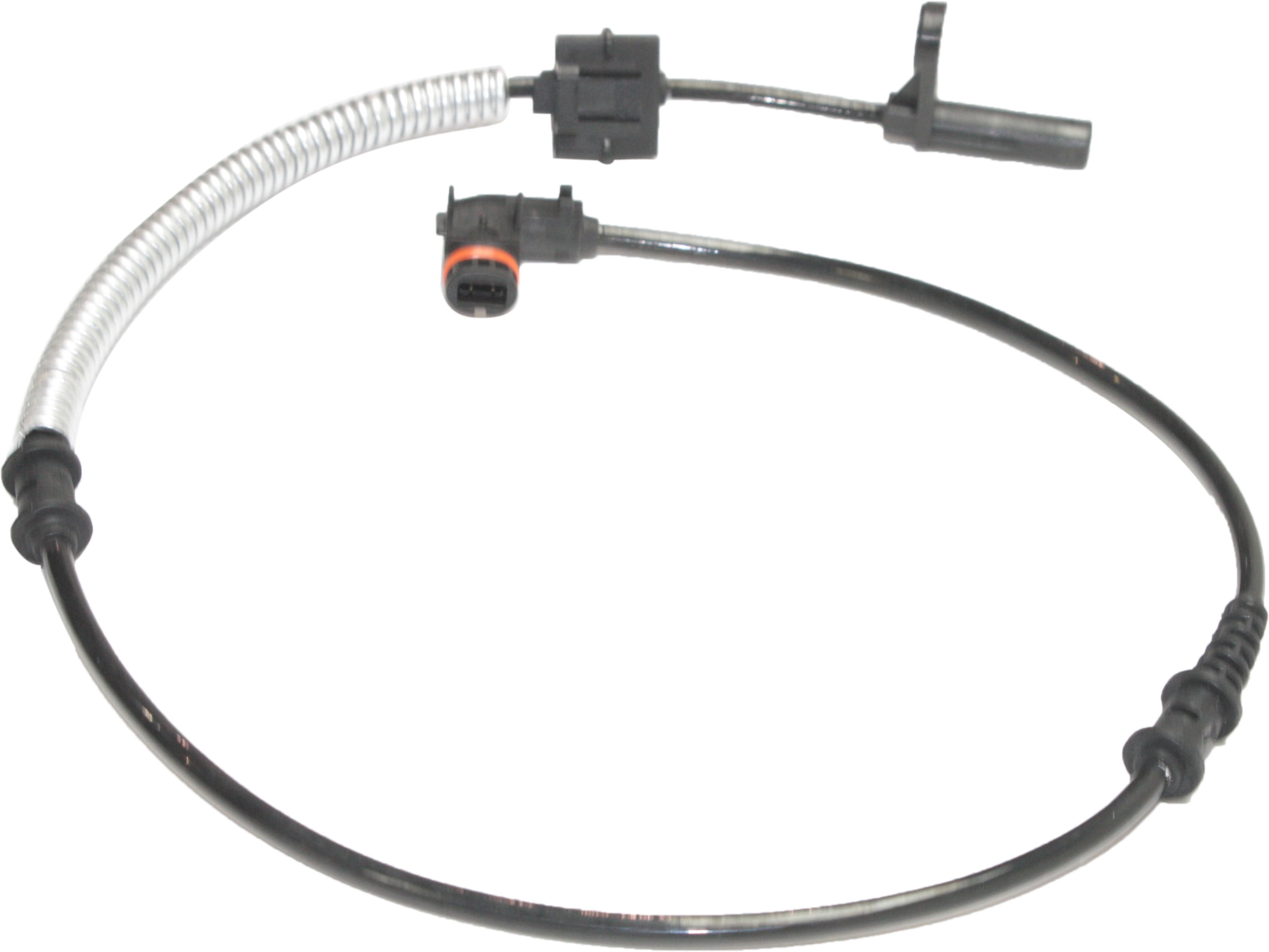 ABS Speed Sensor Compatible with 2005-2010 Chrysler 300 2008-2010 Dodge Challenger 2006-2010 Dodge Charger Rear, Passenger Side 6 Cyl 3.5L Female Connector Blade type 2-Prong Terminal