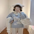 thumbnail image 3 of Sanrio Sweater Cinnamoroll Knitted Women Casual Wear Tops Autumn Winter Pullover, 3 of 18