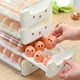thumbnail image 5 of Caja De Almacenamiento De Huevos, Cajón Transparente De Doble Capa Para Huevos Para Refrigerador, 5 of 8