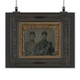 thumbnail image 2 of Print: Two Unidentified Soldiers In Union Uniforms With Linked Arms; One, 2 of 4