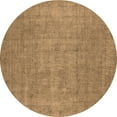 thumbnail image 1 of Ahgly Company Indoor Round Oriental Brown Industrial Area Rugs, 8' Round, 1 of 4