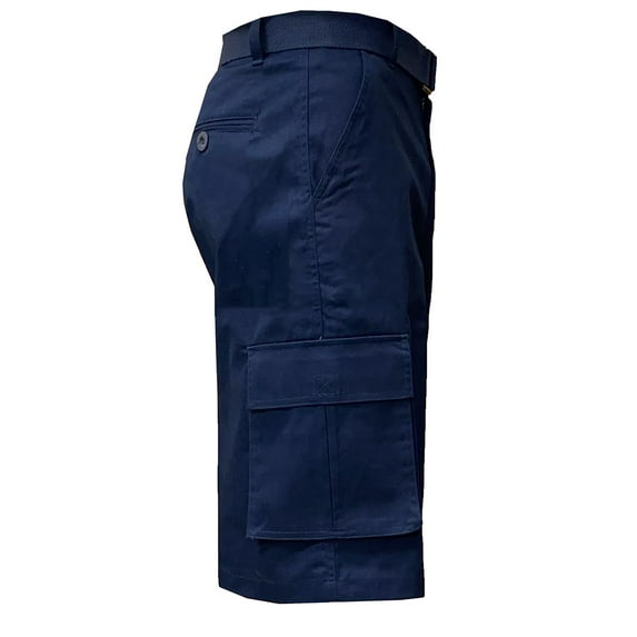 Men's 7-Pocket Belted Cargo Shorts (Sizes, 30-42)