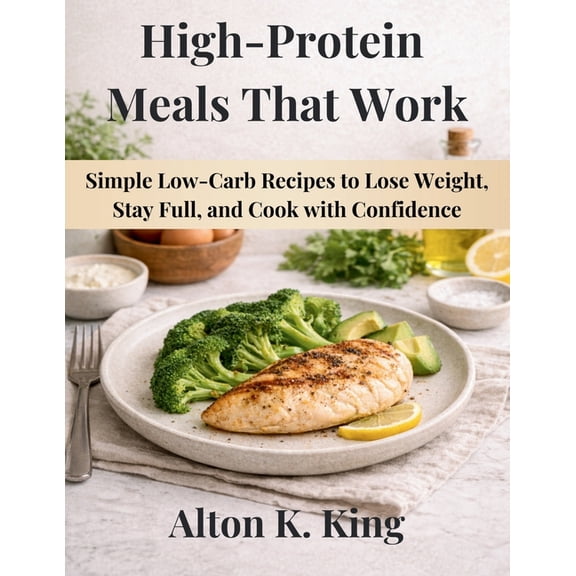 High-Protein Meals That Work: Simple Low-Carb Recipes to Lose Weight, Stay Full, and Cook with Confidence, (Paperback)