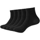 thumbnail image 2 of Calcetines de algodón para mujer, 5 pares de calcetines finos de vestir casuales para negocios, pantalones, calcetines tobilleros suaves y transpirables para correr, 2 of 6