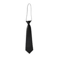 thumbnail image 6 of SSKFHGI Satin Elastic Neck Tie For Wedding Prom christening Kids Children Ties ZY, 6 of 8