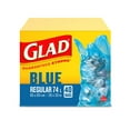 thumbnail image 2 of Glad Blue Recycling Bags - Regular 74 Litres -, 2 of 5