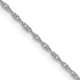 thumbnail image 4 of FJC Finejewelers 14 kt White Gold Carded Cable Rope Chain 22 Inches x 0.95 mm, 4 of 7