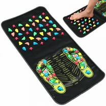 XIRQI Foot Massage Mat Foot Acupressure Mat Foot Reflexology Mat Pressure Stone Pad for Home Use