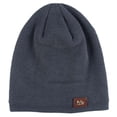 thumbnail image 5 of Tittly Winter Hats Beanie Woman Winter Warm Knitting Hats Plain Beanie Cuff Toboggan Knit Cap Skull Caps Hats for Women Grey One Size, 5 of 5