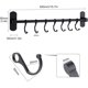 thumbnail image 3 of Soporte para Utensilios de Cocina CHAO de Acero Inoxidable con 8 Ganchos Montaje en Pared de Aluminio, 3 of 5