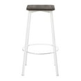 thumbnail image 3 of Clara 30 in. Square Backless Bar Stool - Set of 2, 3 of 7