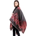 thumbnail image 5 of PIKADINGNIS Women Shawl Wraps Poncho Fleece Sweater Coat Cape Travel Warm Shawel Office Blanket Scarf, 5 of 6