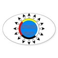 thumbnail image 1 of CafePress - Mitakuye Oyasin - Sticker (Oval), 1 of 1