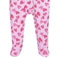 thumbnail image 5 of Gerber Unisex Baby Toddler Buttery Soft Footed Pajama 2-Way Zipper with Viscose Made from Eucalyptus, Sizes 0/3M - 4T, 5 of 9