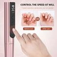 thumbnail image 5 of Cordless Nail Drill Machine Professional 35,000rpm Rechargeable Electric Nail File for Acrylic Gel Nails Manicure Pedicure Kits, 5 of 6