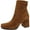 Brown Suede, variant on Sam Edelman Womens Mayla Suede Square Toe Ankle Boots