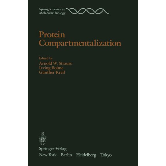 Springer Molecular and Cell Biology Protein Compartmentalization, (Paperback)