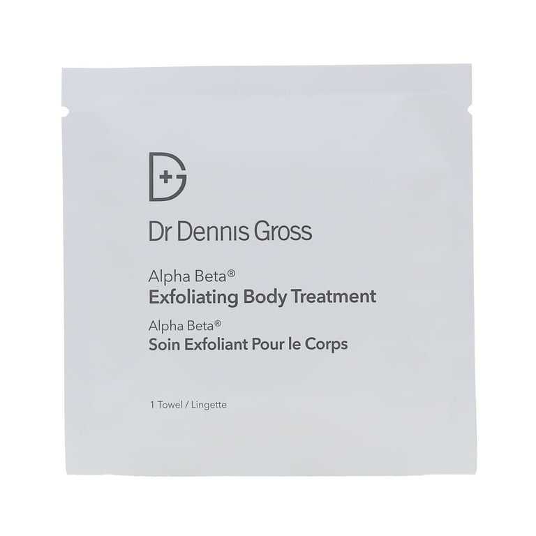 50X Dennis Gross alpha store beta exfoliating body treatments