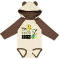 thumbnail image 3 of Inktastic Being Two Rocks- second birthday Boys or Girls Long Sleeve Baby Bodysuit, 3 of 5