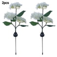 thumbnail image 2 of CPAN 2x Solar Lights Outdoor Decorative Hydrangea Garden LED Waterproof Flowers, 2 of 9