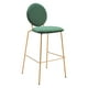 thumbnail image 3 of Banco de Bar Odessa Kessa Muebles Verde 48 x 110 x 51 cm, 3 of 5
