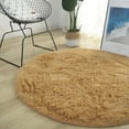 thumbnail image 2 of JINGT Anti-Slip Fluffy Rugs Large Shaggy Rug Super Soft Mat Living Room Bedroom Carpet, 2 of 6