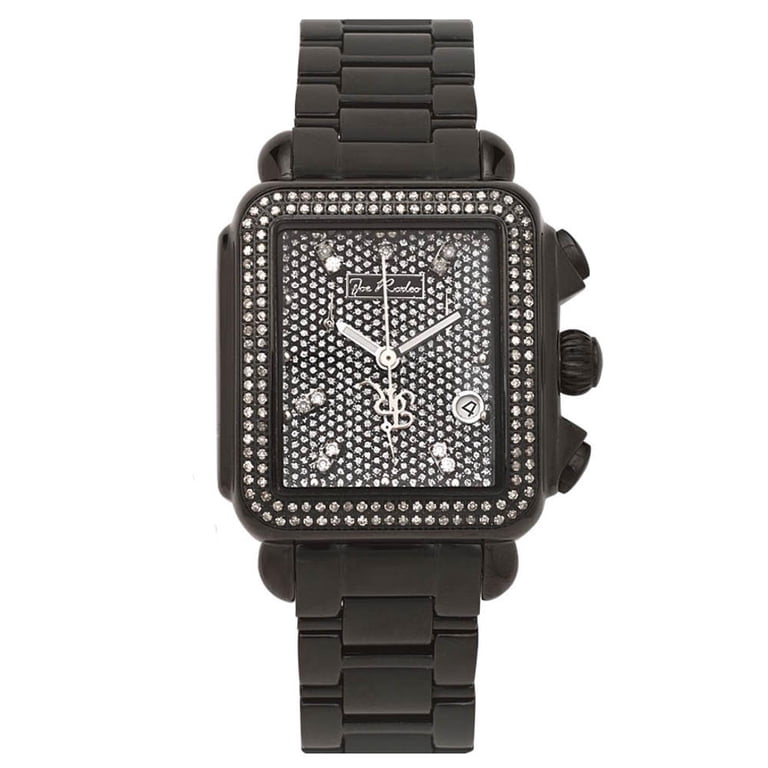 Black Joe Rodeo Unisex-adult Diamond Watch Genuine Diamonds  display picture 1