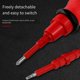 thumbnail image 4 of Professional 34 in 1 Ratchet Screwdriver Kit With Interchangeable Magnetic Head with Nonslip Handle For Electrical, 4 of 4