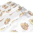 thumbnail image 3 of Coolnut Little Cute Hamster Shower Curtain Bathroom Decor Watercolor Shower Curtain Sets Fabric Cloth Bathroom Curtains with Hooks 60x72 Inch, 3 of 6