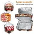 thumbnail image 5 of RATGDN Lunch Bag for Women Insulated Cartoon Cheetah Lunch Bags Work Picnic, 5 of 8