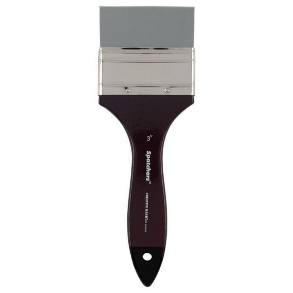 Creative Mark FX Effects Silicone Spatcher Blades - Silicone Brush Used for Applying or Spreading Paint, Scraping, Lifting, and Mixing - 3 Inch