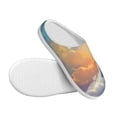 thumbnail image 3 of Kdxio Sunshine Colorful Cloud Rabbit Women's Men's Slippers Plush Slip-On House Slipper for Winter Indoor Soft Cushion Non-slip Fluffy Slides Slippers-11, 3 of 7