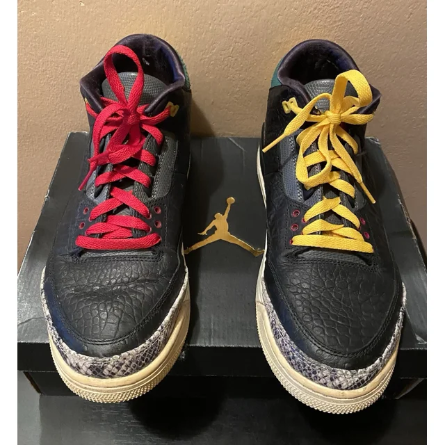 Ni-k-e Air Jordan 3 Retro SE Animal Instinct 2.0 Unisex Mens Size 10 Women's Size 11.5