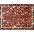 thumbnail image 1 of Ahgly Company Indoor Rectangle Traditional Orange Salmon Pink Animal Area Rugs, 7' x 10', 1 of 6