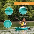 thumbnail image 6 of Lifetime Hydros 101 inch Sit-On-Top Kayak, Aqua (90935), 6 of 19