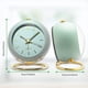 thumbnail image 2 of Despertador sin tictac, analógico con luz, despertador retro, ruidoso, mesita de noche para personas que duermen mucho, batería, viaje, despertador retro, pequeño reloj de escritorio para habitación, 2 of 6
