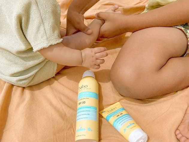 (Pack Of 4) Babobotani Sunscreen SPF50 Shr Mineral 6 Oz