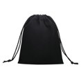 thumbnail image 1 of Bolsa de franela con cordón para guardar secador de pelo eléctrico, multifunción, con cordón para guardar pelusas (negra), 1 of 6