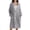 Purple#fleece bed jackets for elderly women, variant on Bed Jackets Womens Fall Winter Polka Dot Fleece Pajama Jacket with Pockets Cozy Plush Sherpa Housecoat Loungewear Sleepwear Purple,M