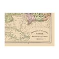 thumbnail image 2 of Historic Map - Venezuela Ecuador Guiana Colombia - Cram 1892 - Vintage Wall Art, 2 of 4