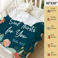 thumbnail image 3 of Yibo Bible Gift Blanket Flannel Soft and Comfortable Anti-static Bed Sofa Blanket, 3 of 7