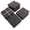 Dark Brown, variant on TOTAL Outdoor Living 12"x12" Interlocking Deck Tiles, 27PCS/Pack, Waterproof Plastic Outdoor Flooring for Patio, Shed, Porch, Poolside, Garden, Backyard,Gray