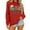 5-Red, variant on Grandma Sweatshirts For Women Colorful Letter Print Long Sleeve Crew Neck Casual Pullover Shirts Fall y2k Clothes