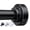 Black, variant on TITGIPE No Drill Telescopic Shower Curtain Rod | 26-76" Adjustable Spring Tension Rod with Anti-Skid Design | Rust-Resistant Stainless Steel for Bathroom