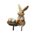 thumbnail image 4 of Pascua Conejos De Los Conejos De Huevo De Huevo Decoración De Césped 2d Para Jardinería Fuera, 4 of 8