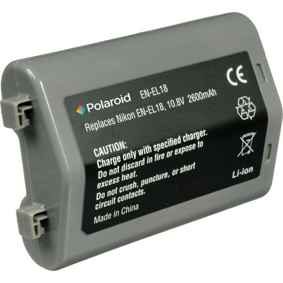 Polaroid EN-EL18 Battery For Nikon Cameras