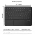 thumbnail image 5 of 172 Wireless Keyboard with Touchpad Portable Bluetooth Keyboard for iOS / Mac Android Windows - Gree, 5 of 5