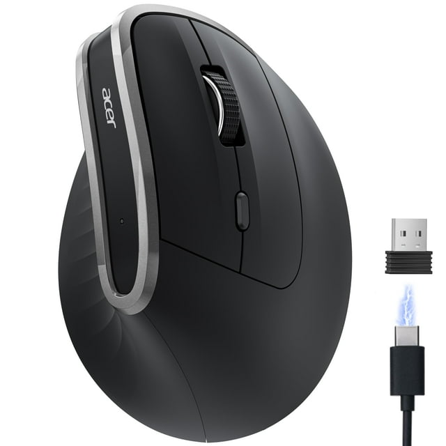 Mouse inalámbrico ergonómico vertical Acer 2.4 GHz USB