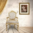 thumbnail image 3 of Stimson, Diane 12x14 Gold Ornate Wood Framed with Double Matting Museum Art Print Titled - Magnolia Damask, 3 of 4
