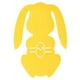 thumbnail image 1 of Portacubiertos Conejito de Pascua - Material de tela, ajustable, para decoración de mesa de fiestas de Pascua, 1 of 5